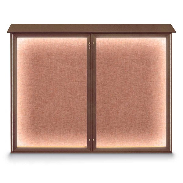 Double Door Enclosed Indoor Letterboard